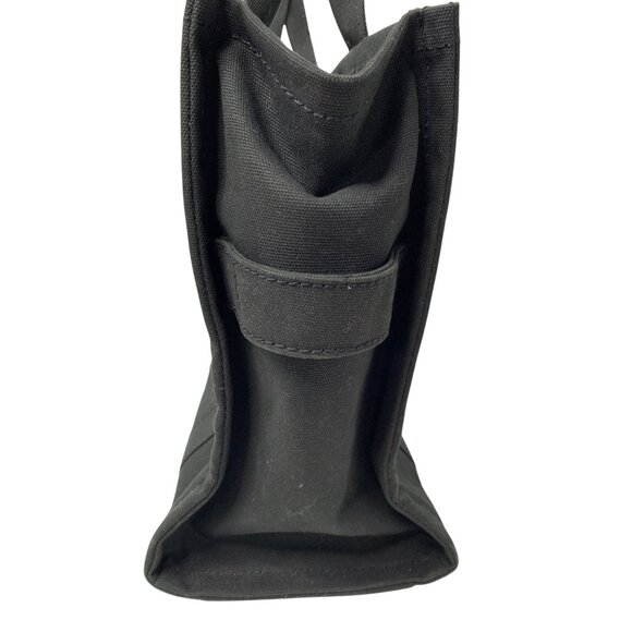 Marc Jacobs Large Canvas Tote Bag EUC Black Travel - Picture 6 of 12